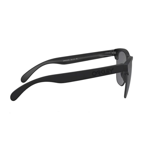 NEW! Oakley Frogskins Lite Black/Grey Sunglasses - Picture 8 of 8